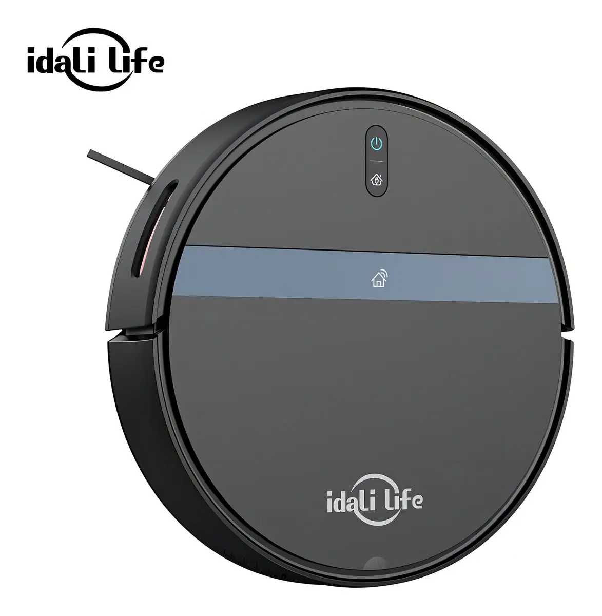 Robô Aspirador Idali Life DF-ILRO066 Preto com Aplicativo e Sensor Antiquedas